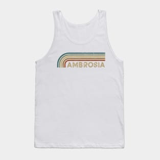 Ambrosia Retro Stripes Tank Top